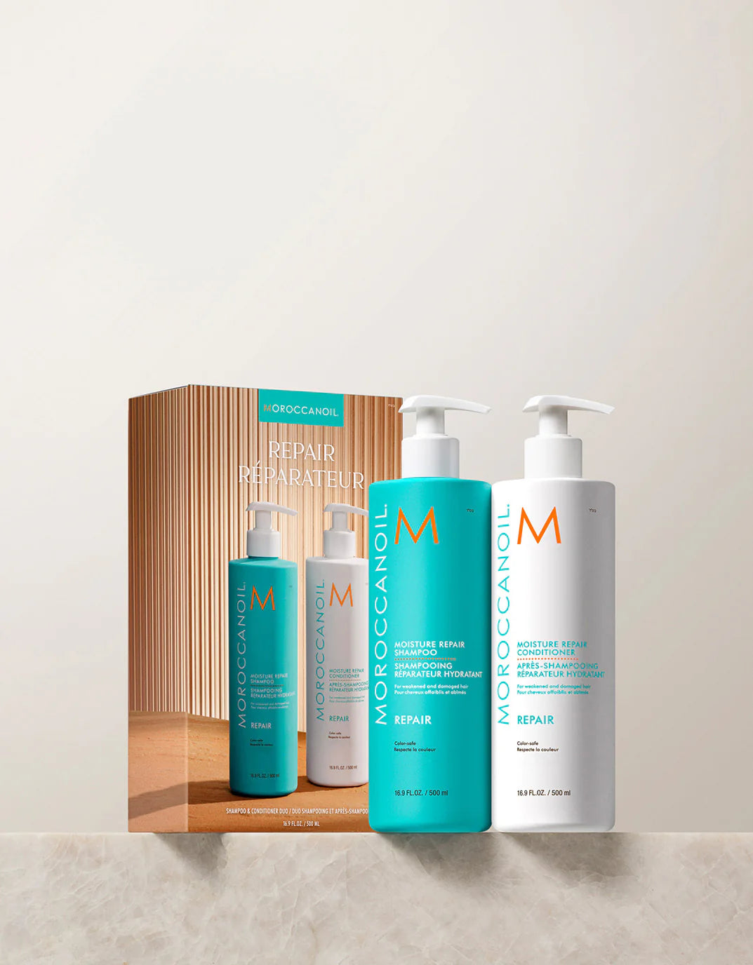 Moroccanoil Moist Repair 500ml Duo