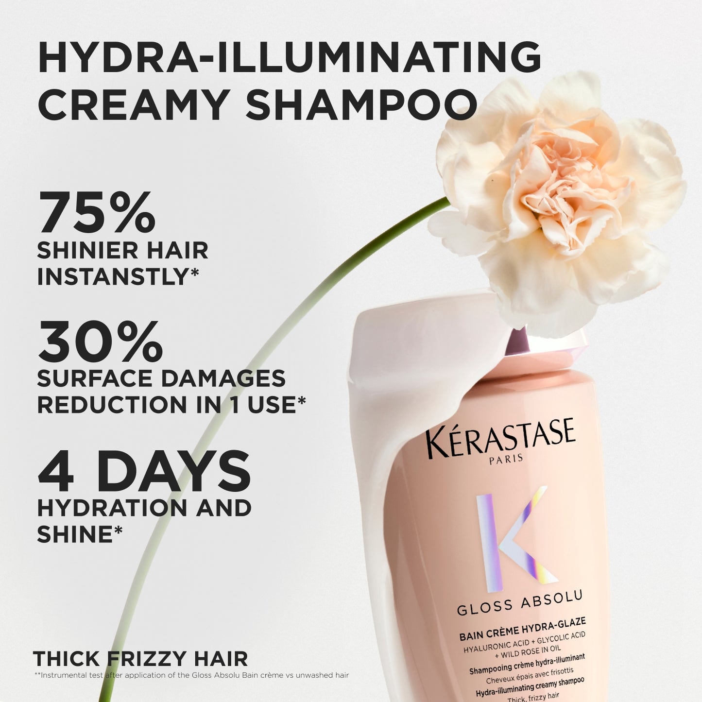 Kérastase Gloss Absolu Crème Hydra-Glaze Shampoo 250mL