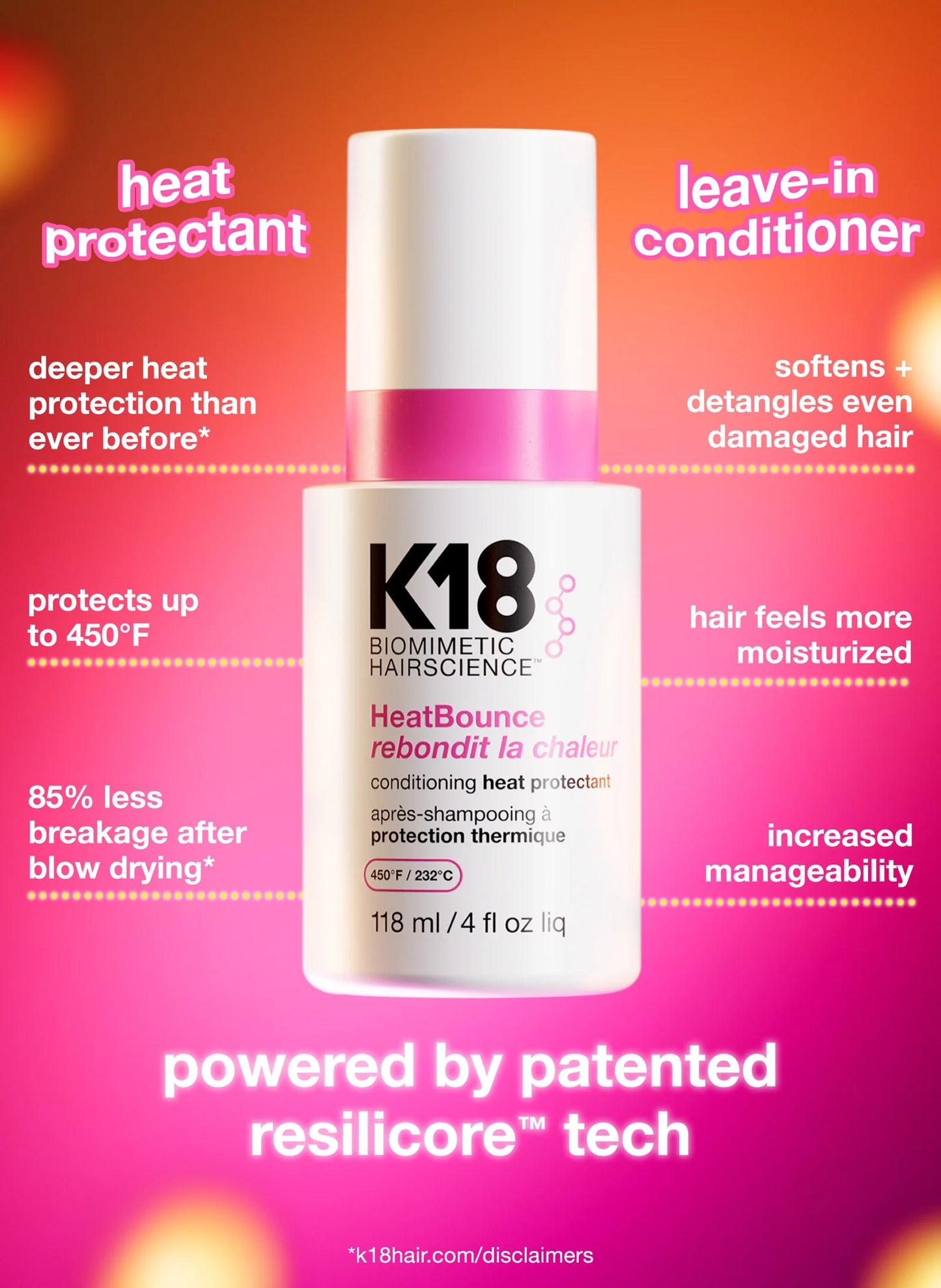 K18 - HeatBounce 118ml