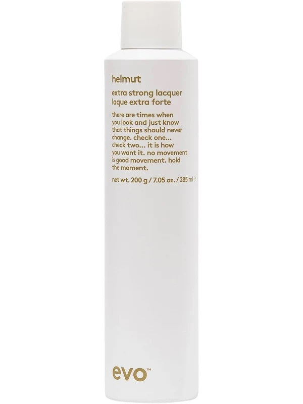 evo helmut extra strong lacquer hairspray 