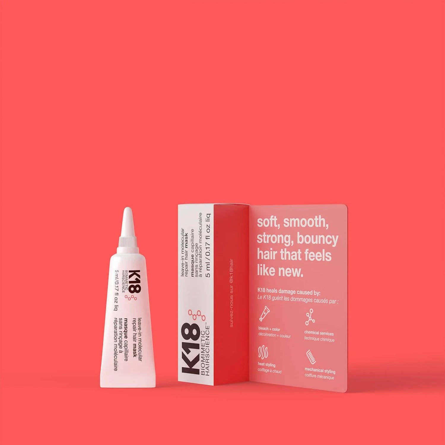 k18 leave in repair mask 15ml
